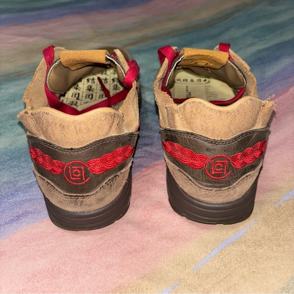 Nike Air Max 1 x CLOT 'Kiss of Death' Brown Sneakers size 9 - Picture 5 of 8